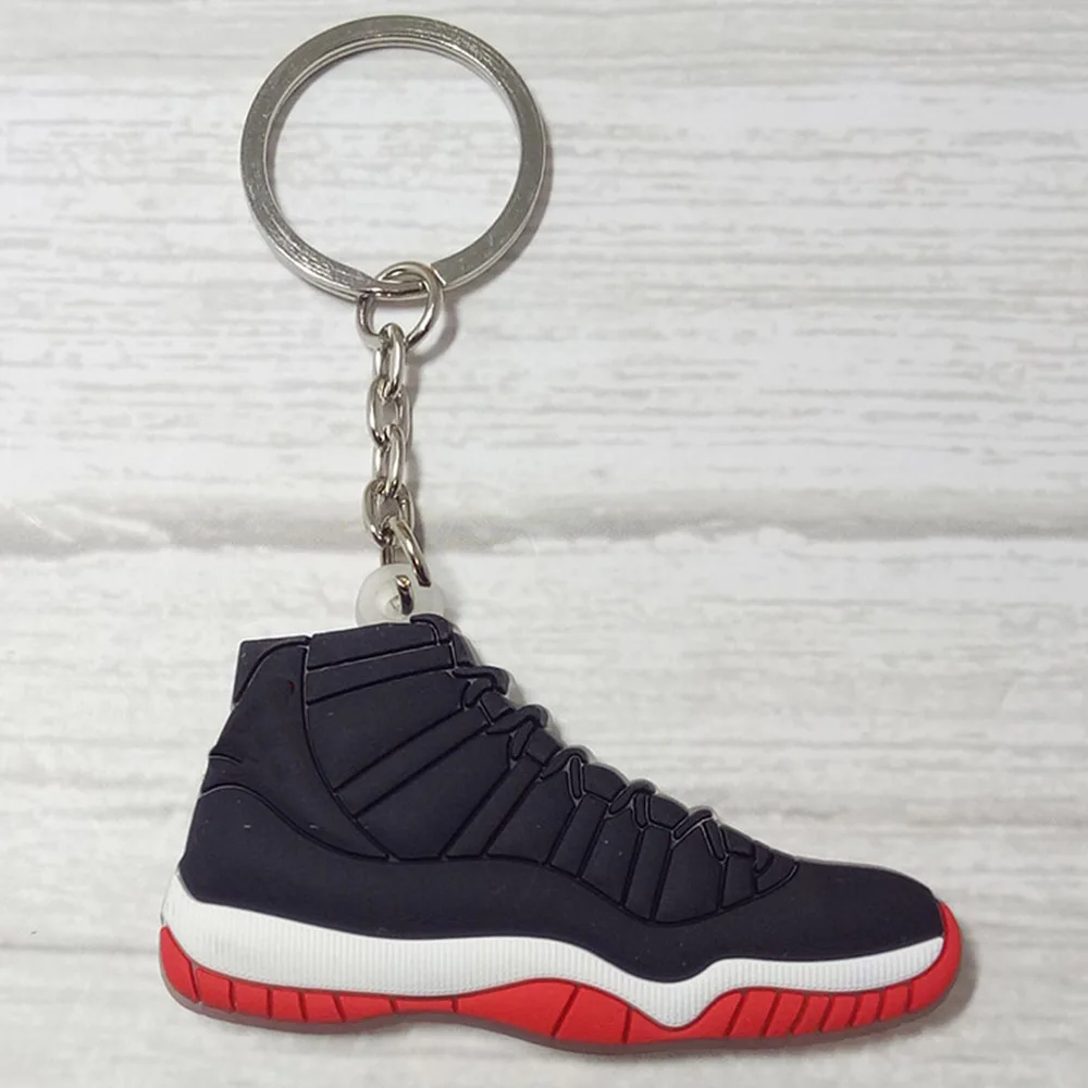 Мини силиконовый брелок для ключей llaveros Брелок для ключей сумка Шарм держатель Porte clef с героями комиксов Марвел, llavero обуви chaveiro