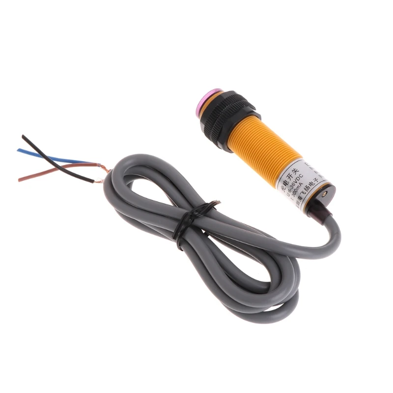 BIlinli Pantalla LED de 6 dígitos 1-999999 Interruptor de Sensor fotoeléctrico NPN Ajustable en Contador 