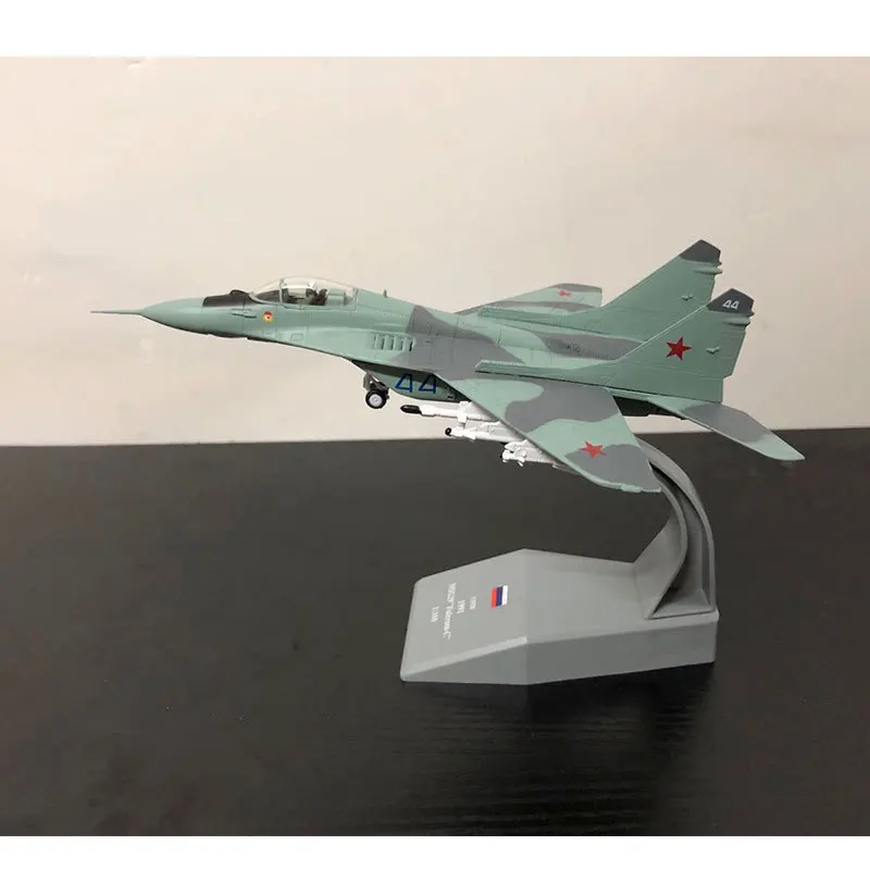 Amer военная модель 1: 100 MiG 29mig-29 фулкрум Истребитель модель самолета из сплава игрушка