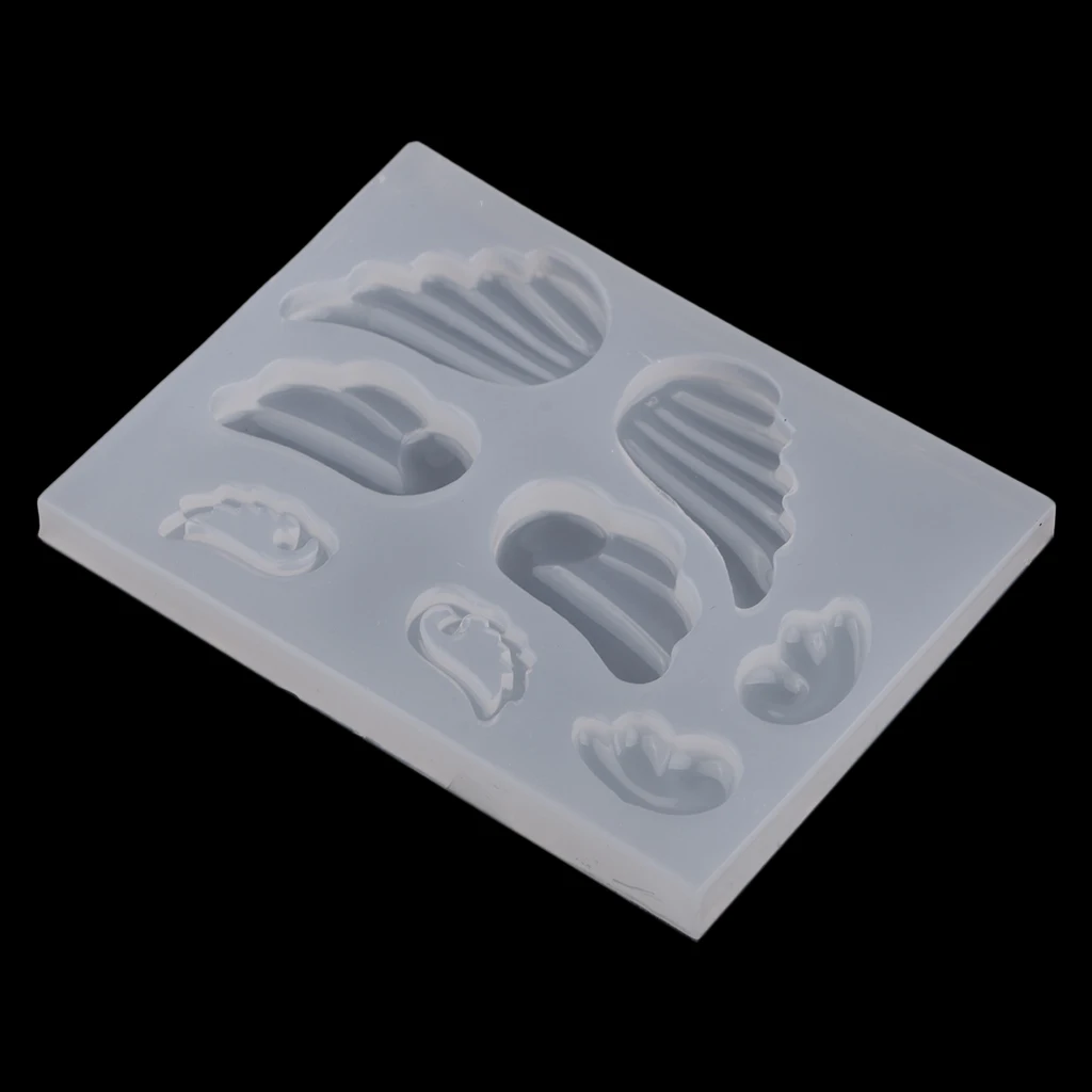 Angel Wing Design Silicone Mold Resin Jewelry Charms Making DIY Craft Mould Candy Chocolate Making Mold
