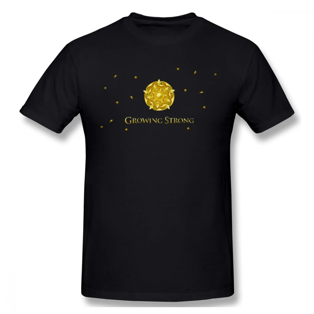 

2019 Game Of Thrones Crown Strong Men's Basic Short Sleeve T-Shirt 3D Print t shirt Cotton Funny T-shirt home Top Tees