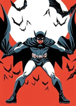 

DIY 5D Full Diamond Painting Retro Batman Poster Square/Round Rhinestone Drill Hand Embroidery Home Art Decor Personalise Gift