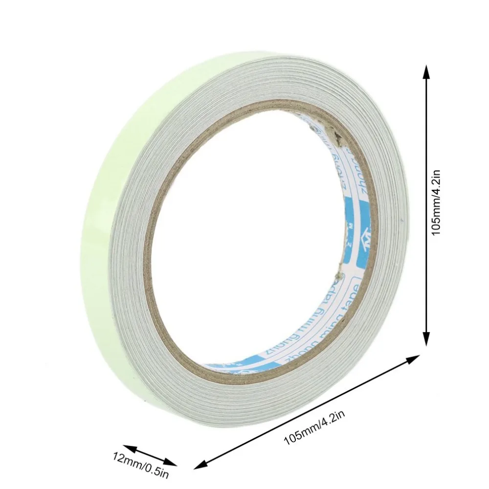 10 м 10 мм/12 мм/15 мм светящаяся лента самоклеящаяся светящаяся в темноте безопасная домашняя декорация ночное видение безопасность яркая
