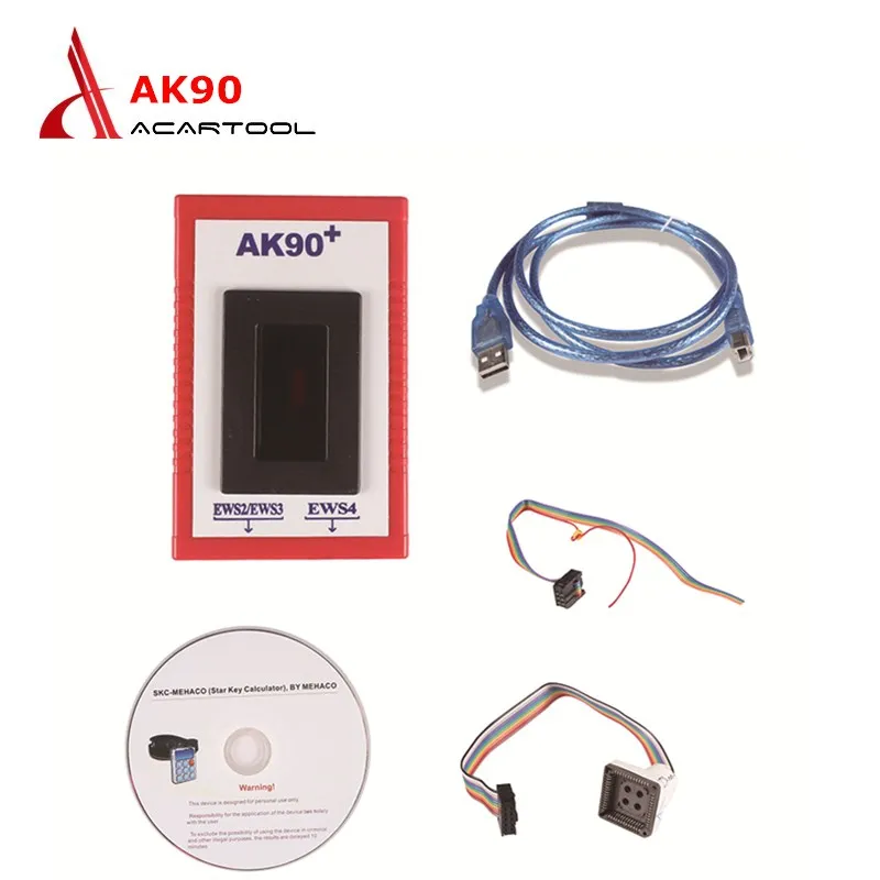 Программатор автомобильных ключей для BMW AK90 V3.19 EWS/CAS OBD2 1995 2009| |