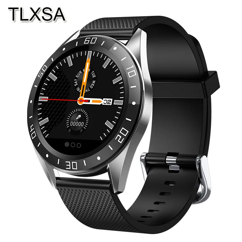 

TLXSA Bluetooth Smart Watch Men Women Pedometer Sport Clock Heart Rate Monitor Weather Forecast Smartwatch fit IOS Android phone