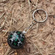 Мини Портативный Компас Водонепроницаемый Карманный наружная компасная цепочка мяч походный Кемпинг путешествия навигатор выживания