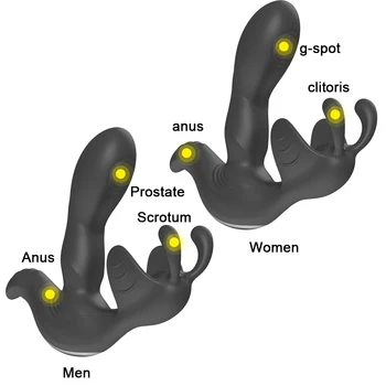 Anal Vibrators Male Prostate Testicle Scrotum Massager Wireless Remote Control Anal Plug Silicone Butt Plug Sex Toys For Men Gay 6