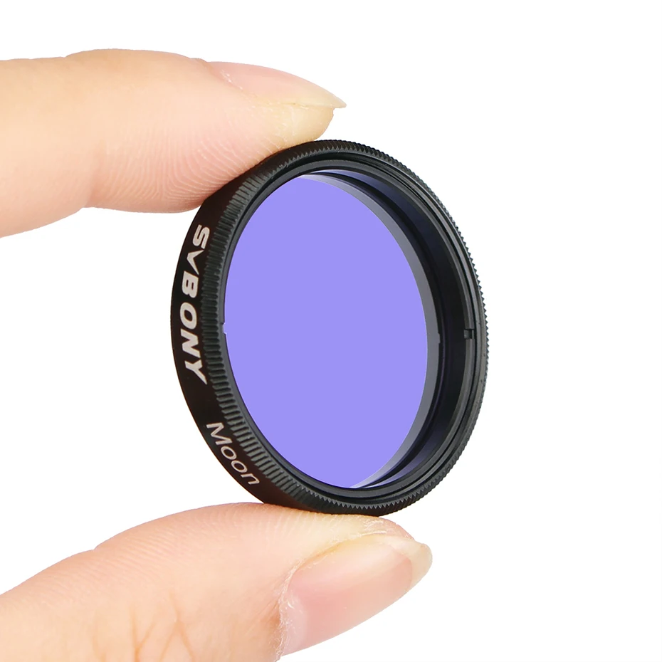 Conjunto de Filtro para Astronomia Observações de Objeto Uhc + Lua Svbony Filter Ufiltro Filtro 2 Pcs Telescópio Monocular Ocular Céu Profundo 1.25 12 filtro 2 pcs conjunto de filtro para