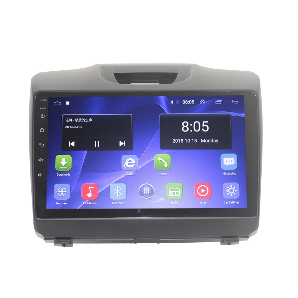 Android 9 0 2 din Автомобильный Радио стерео для Chevrolet Trailblazer Colorado S10 Isuki D max Авторадио