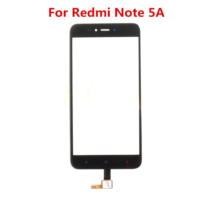 Внешний экран для Xiaomi Redmi Примечание 5A дигитайзер сенсор Передняя сенсорная ЖК-панель дисплей стекло Крышка Ремонт Замена частей