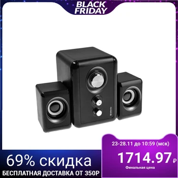 

Computer speakers 2.1 Defender V11, 2X3 W + 5 W, USB, black 4991354