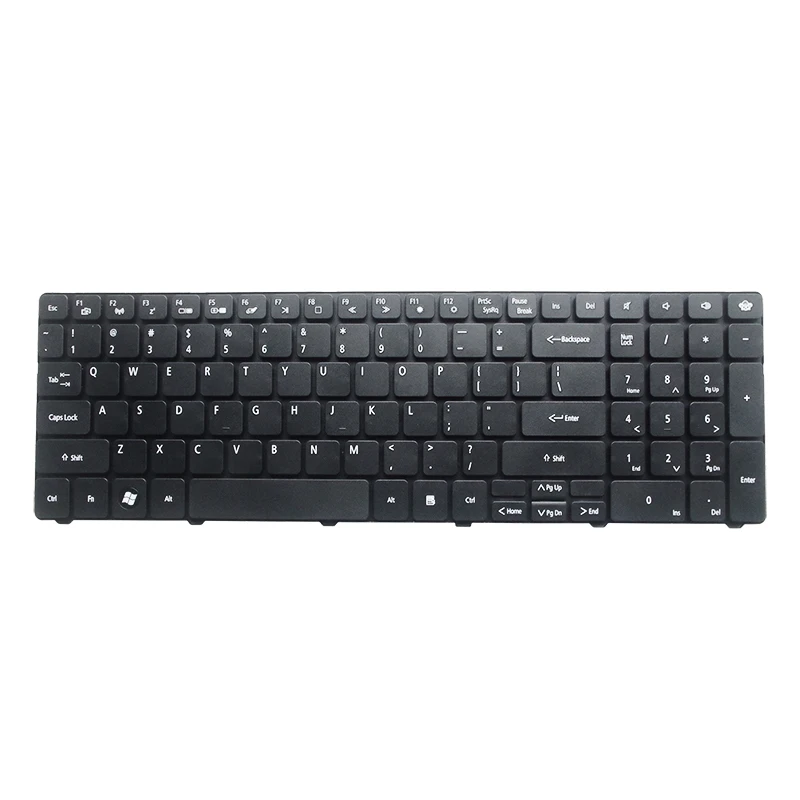 GZEELE для шлюза PK130QG1B00 MP-09G33U4-6982W Клавиатура ноутбука США черный