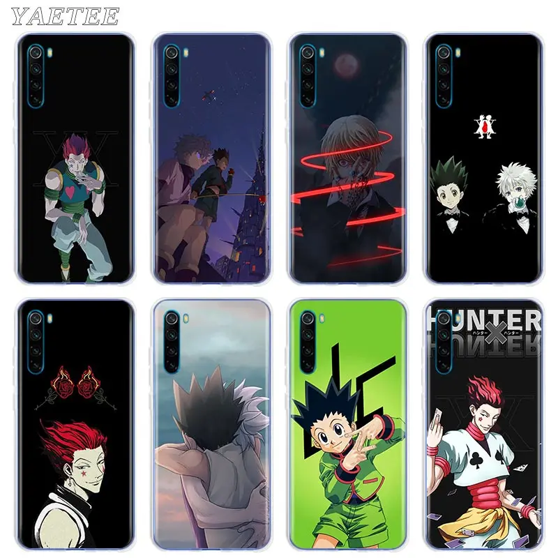 

Hunter X Hunter Silicone Case For Xiaomi Redmi Note 9 9S 8 8T 7 Redmi 9 9A 9C 8 Pro 8A 7 7A 6 Back Shell Cover Coque case funda