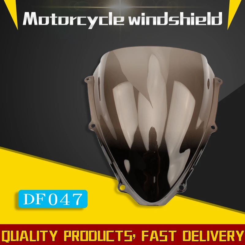 Для Suzuki GSXR 600 750 R gsxr 600 750 r K6 2006 2007 k6 06 07 черный, белый цвет лобовое стекло дымчатое лобовое стекло - Цвет: 1pcs Smoke