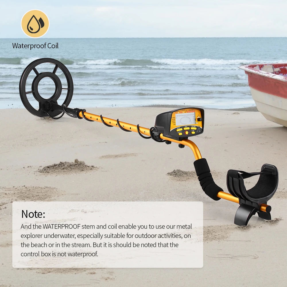 

High Sensitivity Underground Handheld Gold Metal Detector Metal Finder Pinpointer Digger Treasure Hunter Metal Detecting Tool