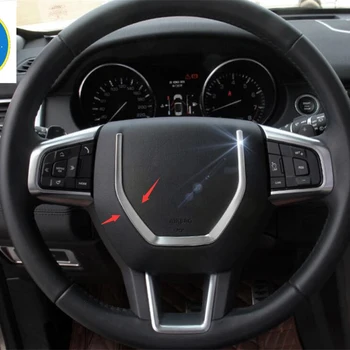 

Yimaautotrims Steering Wheel Decorative Cover Trim For Land Rover Discovery Sport 2015 2016 2017 2018 2019 ABS Matte Accessories