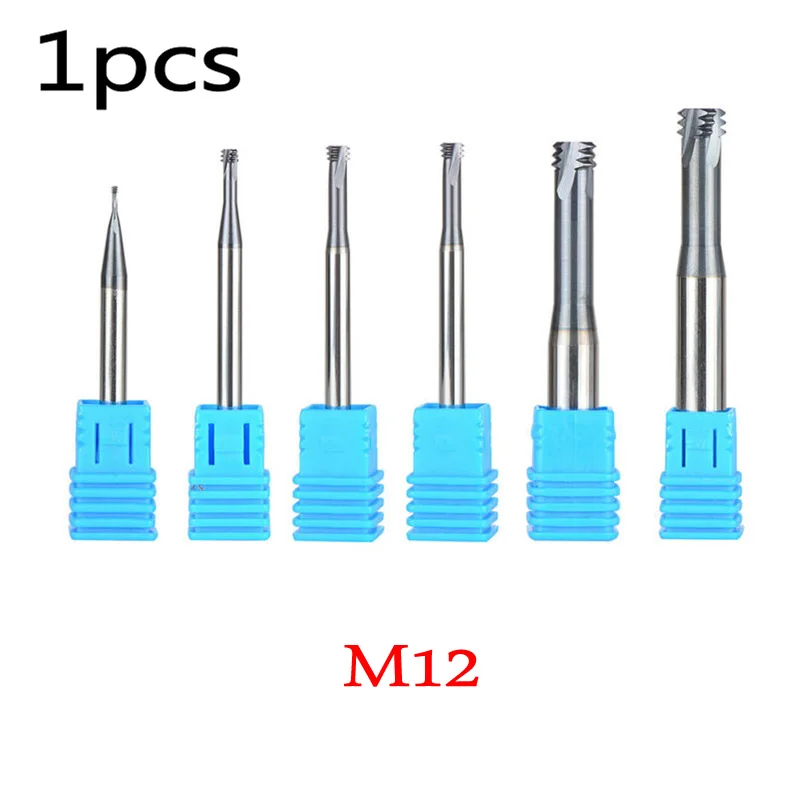 

1pcs Carbide Thread Mill Cutter PLATIT Coated CNC Milling Metric M 1 2 3 4 5 6 8 10 12 Drill Bit Welding & Soldering Equipment