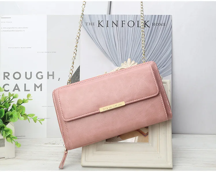 Кожаный Длинный кошелек, Женский кошелек monederos para mujer cartera mujer кошелек carteira feminina держатель для карт portefeuille femme