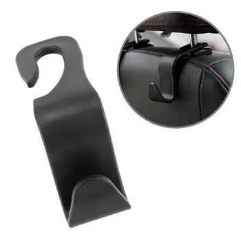 

Auto Storage Bag Car Seat Back Hook Hanger Headrest Storage Universal Hook House Storage Simple Shape Car Accessories