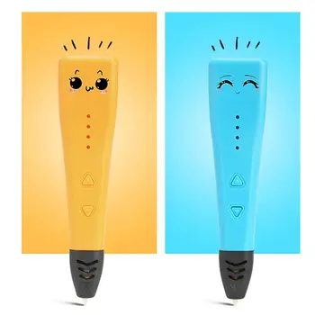 

3D Printing Pen Neutral 3 Optional Colors Imagination Stimulation Three-dimensional Drawing Innovative Gift Printing Pen for Chi