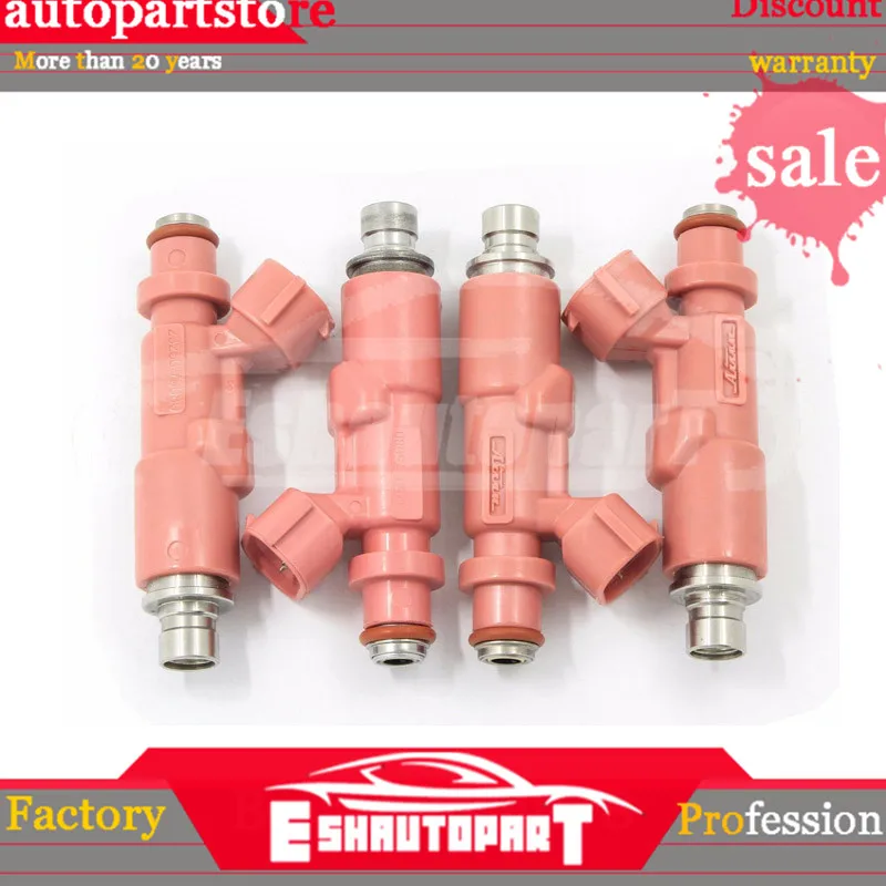 4 шт. абсолютно новые Топливные форсунки 23250-75080 23209-75080 23209-79135 Топливные форсунки подходят для Toyota Prado RZJ120 2,7 3RZ