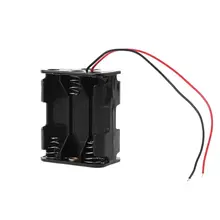 ^^Best Offers MasterFire 10pcs/lot New 6 AA 2A Battery Storage 9V DIY Clip Holder Box Case with Wire Leads Black Cables Backup Charger ^^Best Offers MasterFire 10pcs/lot New 6 AA 2A Battery Storage 9V DIY Clip Holder Box Case with Wire Leads Black Cables Backup Charger