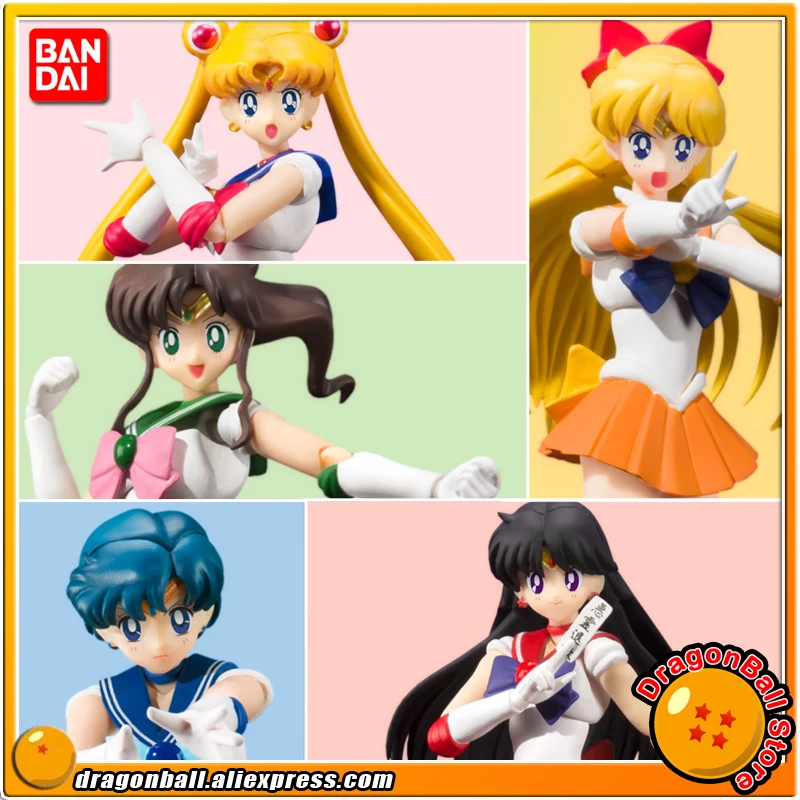 SALE0a Оригинальные BANDAI духи S.H.Figuarts / SHF экшн-фигурка-Сейлор Винус Меркурий