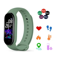 M5 Smartband inteligentny zegarek dla mężczyzn kobiety wsparcie Anti-Lost tętno monitorowanie snu wiadomość połączeń wibracja Alert bransoletka sportowa