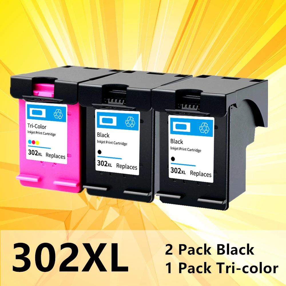 cartridge hp 302 xl black