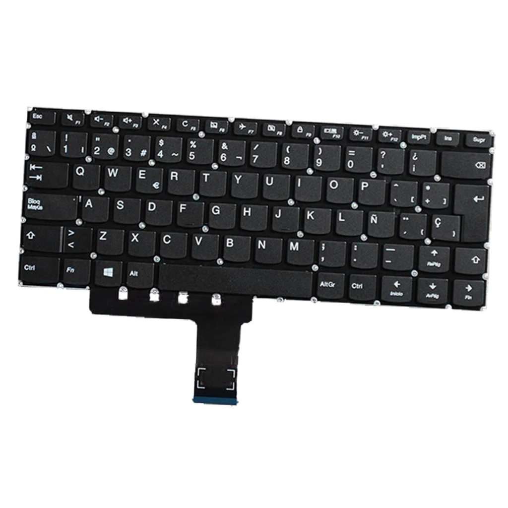 Keyboard Spain Spanish Layout Replacement for Lenovo 310-14 14ISK-14ISE V310-14IKB V310-14ISE V110S Laptop Replacement Keyboards