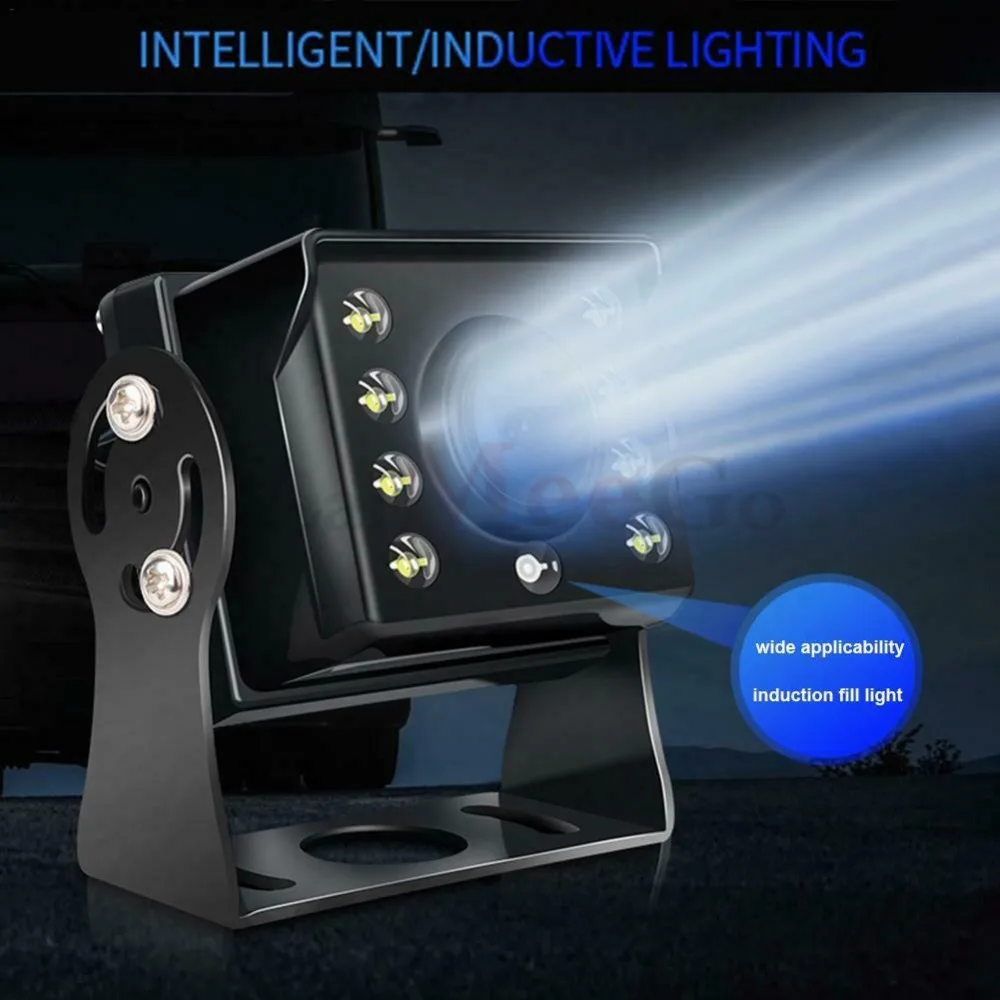 New 12-24v Car Bus Vans Lorry Truck Rear View Camera Reversing Night Vision Vehicle Backup Camera Waterproof Hot  For Bus Trucks (1)