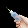New Durable 50ml Empty E-liquid Plastic Rosin Flux Alcohol Bottle for Dispenser Rosin Solder Flux Paste +11Pcs Needles Tool Part ► Photo 3/6