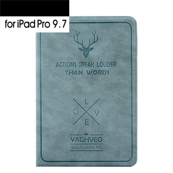 for iPad Pro 9.7 Чехол для iPad Air 2 1 для iPad 9," чехол подставка из искусственной кожи магнит смарт-чехол авто сна/Пробуждение для iPad Pro 9,7 - Цвет: for iPad Pro 9.7
