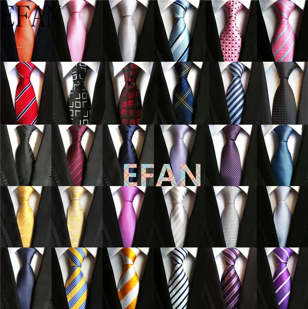 Details about   Wedding Men's Striped Polka Dot Classic Silk Tie Jacquard Woven Business Necktie 