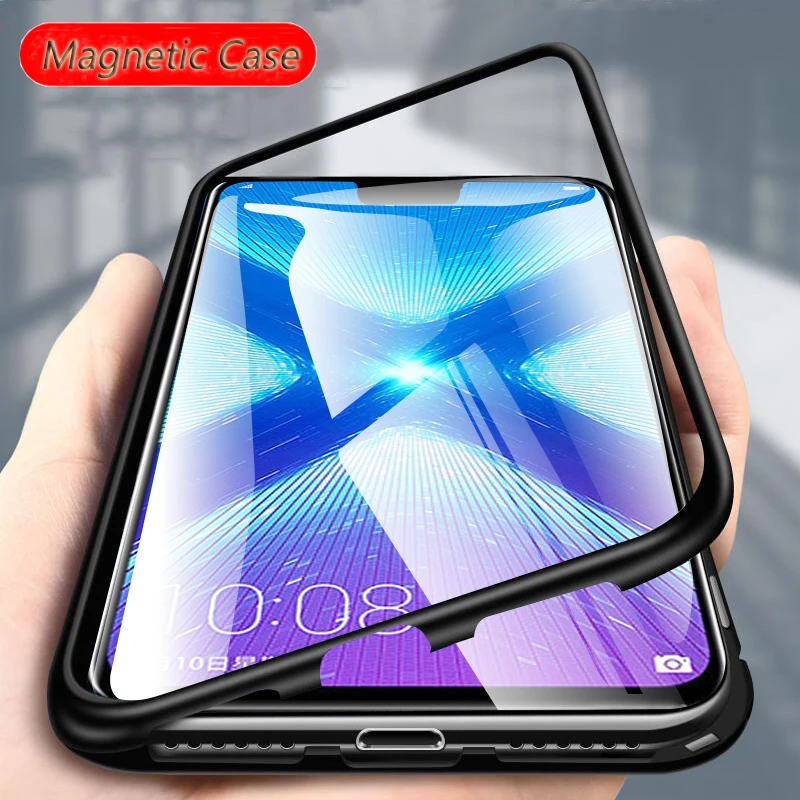 Металлический магнитный чехол для телефона samsung Galaxy S10E S10 S9 S8 Plus Note 9 8 A50 A40 A30 A20 A10 M30