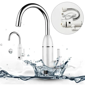 

3000W Electric Hot Water Heater Faucet Water Dispenser Bath Faucet Kitchen Heating Dispenser Tap with LED Digital Display