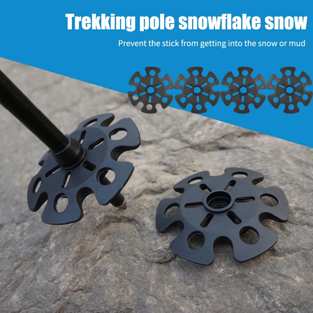 5Pcs Security Climbing Walking Stick End Hiking Basket Cap Ski Outdoor Trekking Pole Tip Replacement Accessory Mud Guard