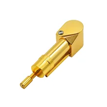 Модный высококлассный высокий коэффициент возврата, горячая Распродажа, крутой латунный набор, золотые алюминиевые металлические аксессуары для табачных труб