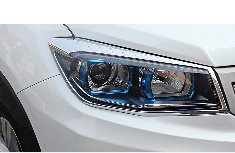 Lsrtw2017 для Changan Cs75 фар автомобиля рамки планки аксессуары для интерьера Молдинги 2012 2013