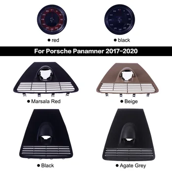شراءلوحة سيارة مركز ساعة توقيت البوصلة غطاء لوحة عدة لبورش باناميرا 2017-2020 الوقت متر ساعة Accessional