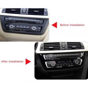

For BMW 3 Series F30 316 318 320 2013 2014 2015 2017 Car Accessories Side Air Condition Outlet Frame Trim