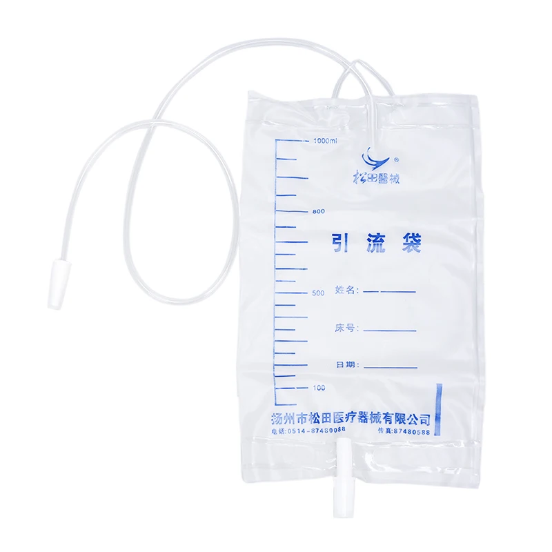1Pc 1000ml Urine Collector Bag Urinary Catheter Health Drainage Bag Male Urine Anti-Reflux