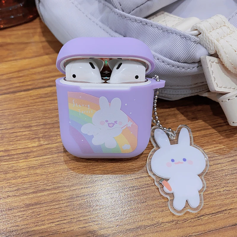 Starry Forest Rainbow Bunny Airpods Case 1/2/PRO - 15 - Kawaii Mix