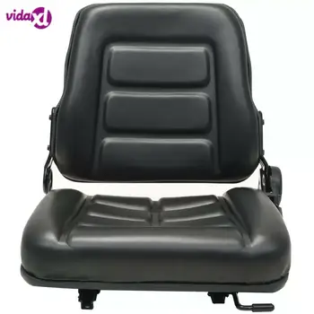 

VidaXL Forklift & Tractor Tractor Seat With Adjustable Backrest Black High-Quality Tractor Seat V3