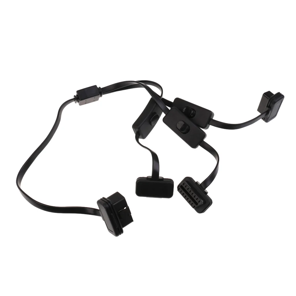 Cabo De Convers o Obd2 De 1 A 3 Fios Interruptor De Energia Macho Para cabo-de-convers-o-obd2-de-1-a-3-fios-interruptor-de-energia-macho-para