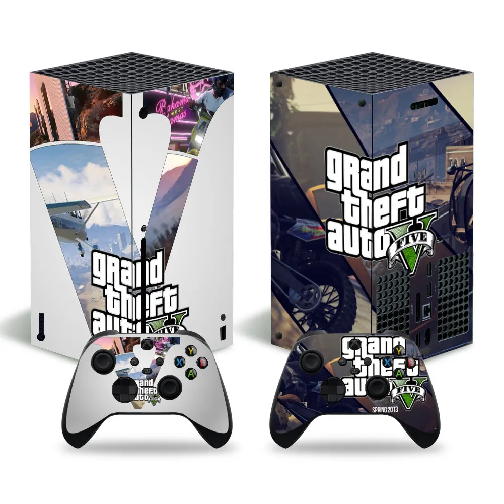 Cover Adesiva Skin Stile Gta Per Console Xbox Series X E 2 Controller Adesivo Skin Xbox Series X Viny 1