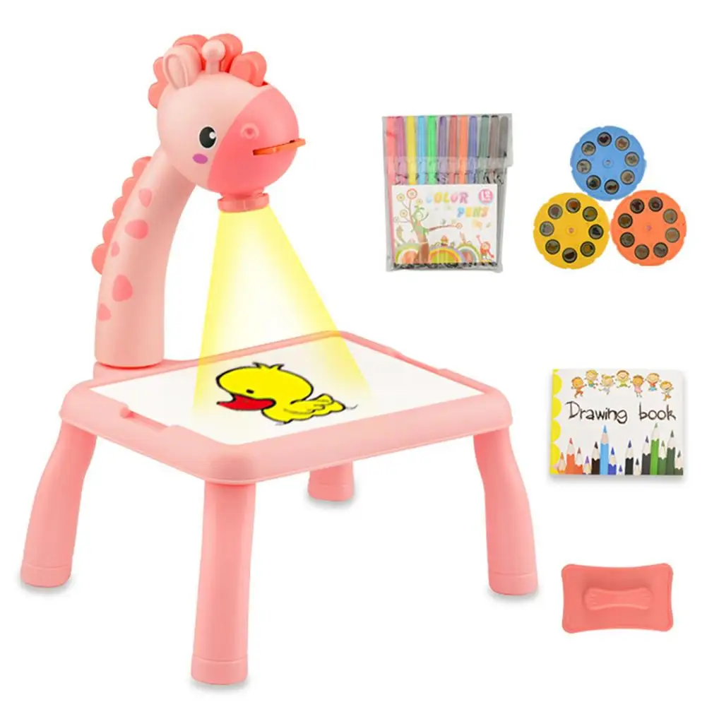 Proyector De Trazar Y Dibujar Toy Com Luz E Música Proyector De Trazar Y Dibujar Toy Com Luz E Música