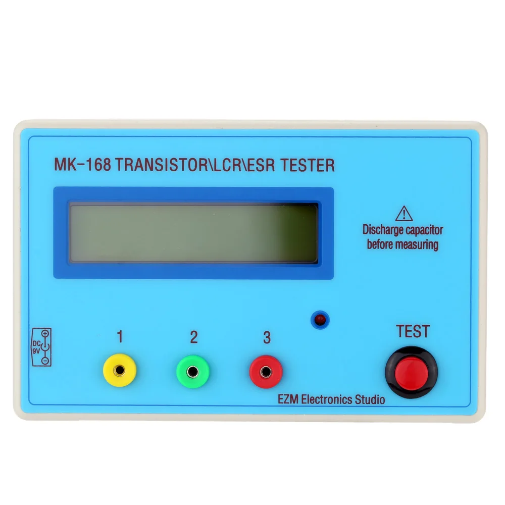 

Multifunctional Transistor Tester LCD Backlight Diode Inductance Capacitance Resistance ESR Meter for MOS/PNP/NPN L/C/R Testing
