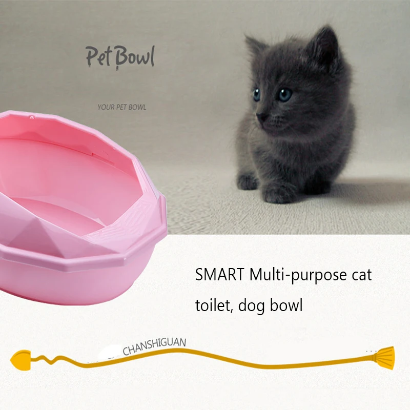 Унитаз SUPREPET поднос для кошачьего туалета унитаз с защитой от брызг пластиковый