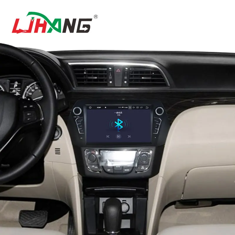 LJHANG 7 дюймов Android 10 автомобильный dvd плеер для Suzuki Ciaz Alivio 2016 2018 WIFI Мультимедиа GPS Navi 2